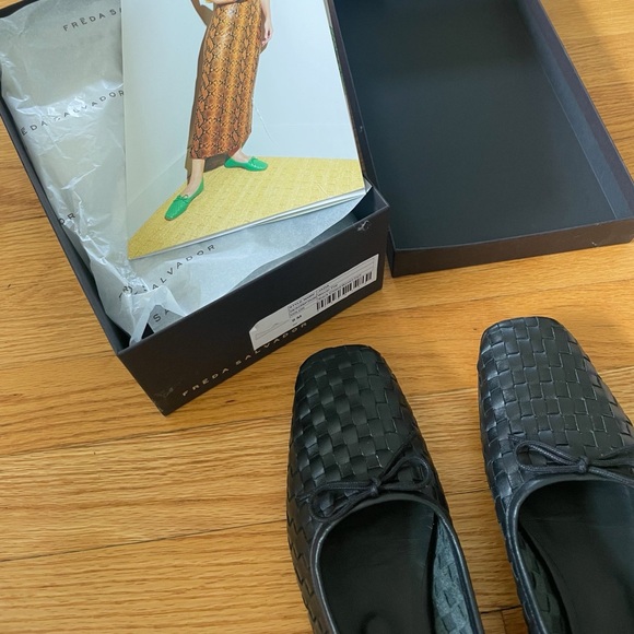 Freda Salvador Jada square toe ballet flat - Picture 3 of 3